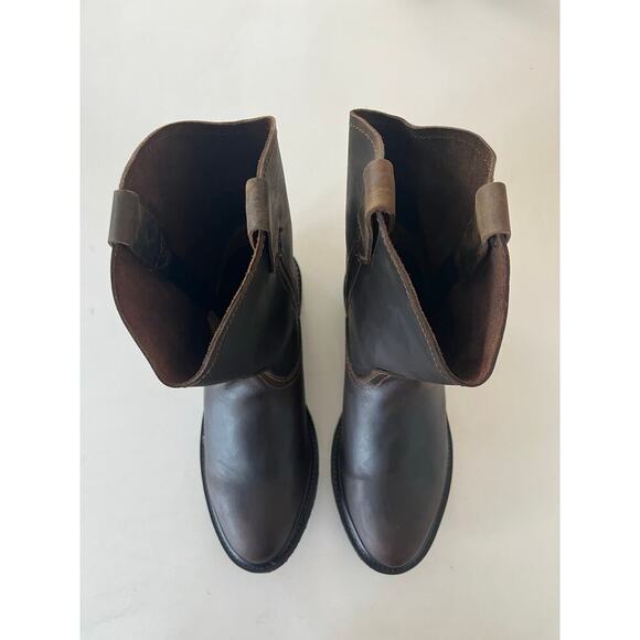 Bonanza 10 Inch Steel Toe Leather Work Boots Men’s US 8.5 EU 41.5 - Picture 5 of 9